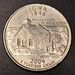 1/4 Dollar 2004 D