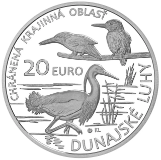 2025/082, 20€ - Chránená krajinná oblasť Dunajské luhy PROOF