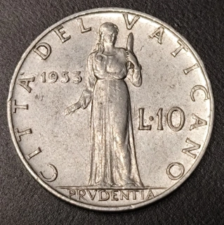10 Lire 1953