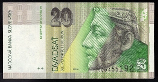 SK42/ 20 Sk - Slovensko - Séria S, 2004