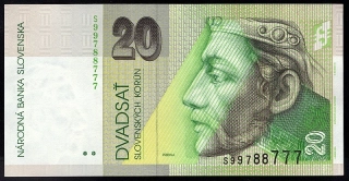 SK48/ 20 Sk - Slovensko - Séria S, 2006 aUNC