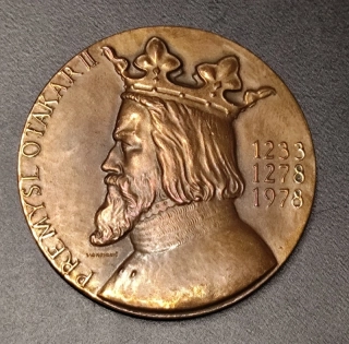 Medaila Premysl Otakar II.