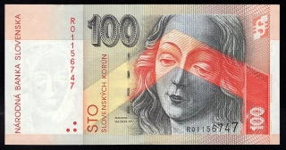 SK43/ 100 Sk - Slovensko, Séria R, 2004