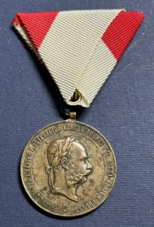  František Jozef I. / Vojnová medaila 1873