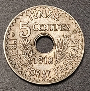 5 Centimes 1918