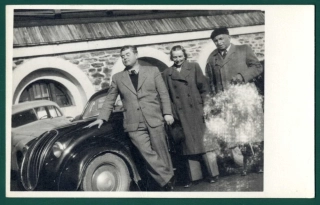 Dobová fotografia - automobil - veterán