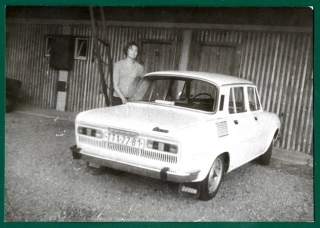 Auto - dobová fotografia