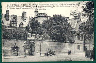Auto - dobová pohľadnica