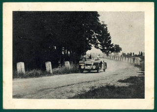 Auto - dobová pohľadnica / Auto -Moto závody