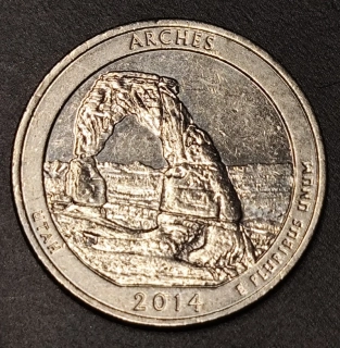 1/4 Dollar 2014 D