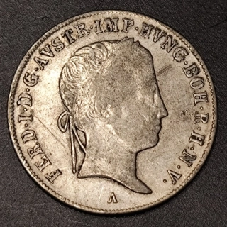20 Kreuzer 1843 A