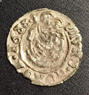 Denár 1638 KB