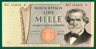 1000 Lire - Taliansko