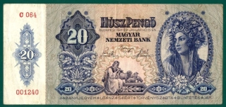 20 Pengő, 1941