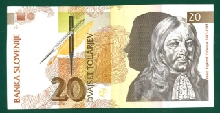 20 Tolarjev - Slovinsko