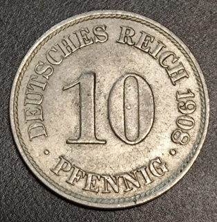 10 Pfennig 1908 A