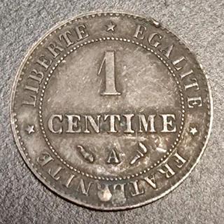 1 Centime 1897