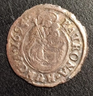 Denár 1694 KB
