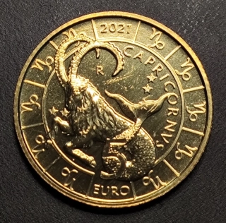 5 Euro 2021 Kozorožec