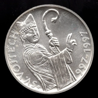 14/ 200 KČ 1997 - 1000. Výročí úmrtí sv. Vojtěcha
