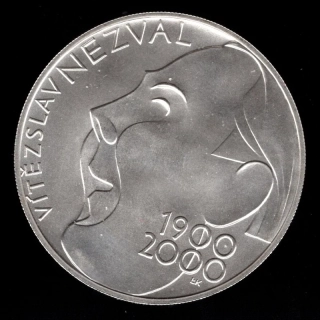 25/ 200 KČ 2000 - 100. Výročí narození Vítězslava Nezvala