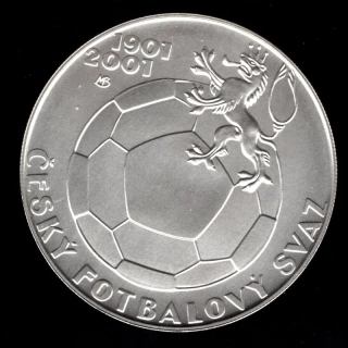 31/ 200 KČ 2001 - 100. Výročí založení Českého fotbalového svazu