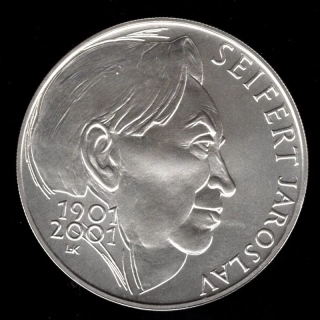 32/ 200 KČ 2001 - 100. Výročí narození Jaroslava Seiferta