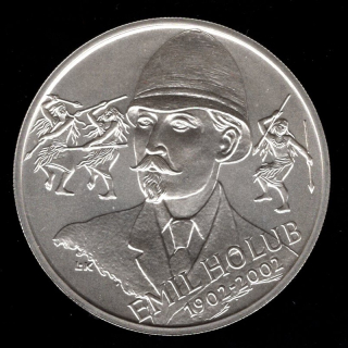36/ 200 KČ 2002 - 100. výročí úmrtí Emila Holuba