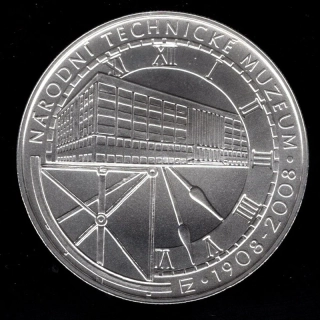 65/ 200 KČ 2008 - 100. výročí založení Národního technického muzea