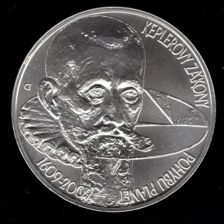 71/ 200 KČ 2009 - 400. výročí formulování Keplerových zákonu pohybu planet