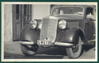 Auto - Mercedes Benz w 136, 170V / dobová pohľadnica