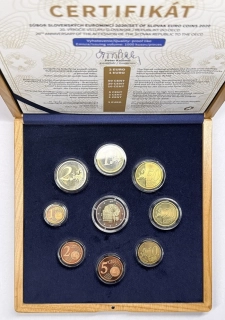 2020 Sada Slovenských Euro mincí PROOF - OECD