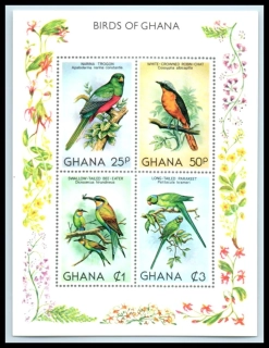 0876-0879 BL 88 Vtáky