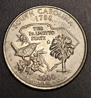 1/4 Dollar 2000 D