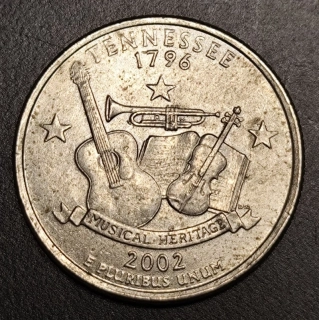 1/4 Dollar 2002 P