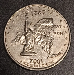 1/4 Dollar 2001 D