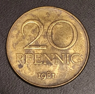 20 Pfennig 1981