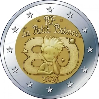 Francúzsko 2026 - Malý Princ - Coin card