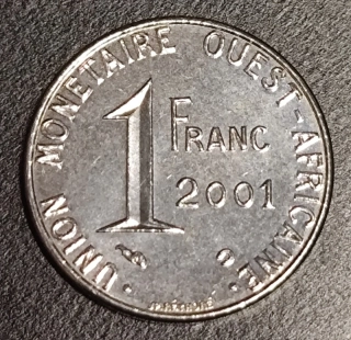 1 Franc 2001