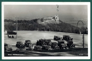 Auto - dobová pohľadnica