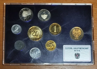 Sada mincí Rakúsko 1981