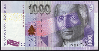 SK44/ 1000 Sk - Slovensko - Séria P, 2005