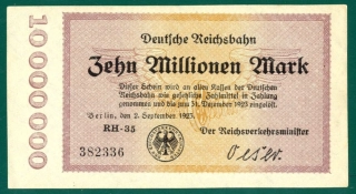 10 Millionen Mark - Nemecko