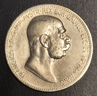 1 Koruna 1908