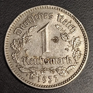 1 Reichsmark 1937 A