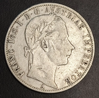 1 Florin 1861 A