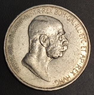 5 Koruna 1908