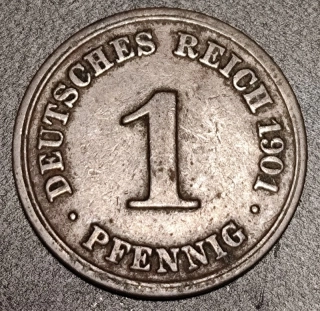1 Pfennig 1901 F