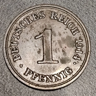 1 Pfennig 1914 E