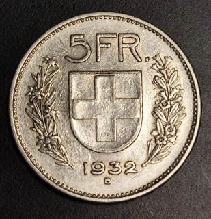 5 Francs 1932